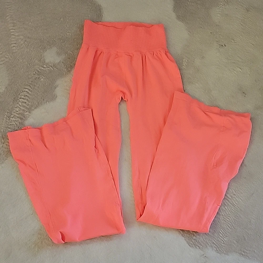 Free People Good Karma High Waist Flare Pants Bottoms NEW - Picture 3 of 7